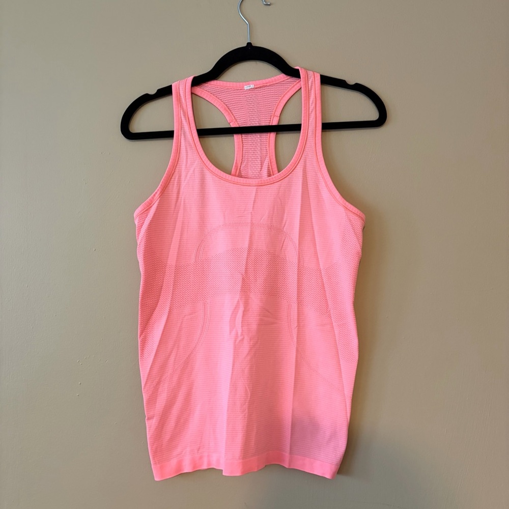 Lululemon Athletica Vibrant Pink Tank Top